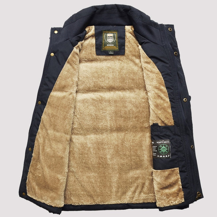 Veelzijdige heren bodywarmer KellysWarmer I, warm en ademend, geschikt als vest voor overhemden of truien.