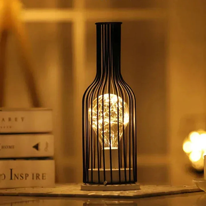 Flexibele draadloze LED sfeerlamp, oplaadbaar voor moeiteloze plaatsing en decoratie.