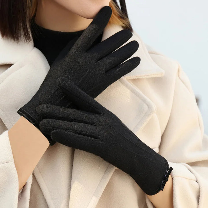Unisex warmte en stijl: kasjmier touchscreen handschoenen voor de winter. Comfortabel, zacht en essentieel.