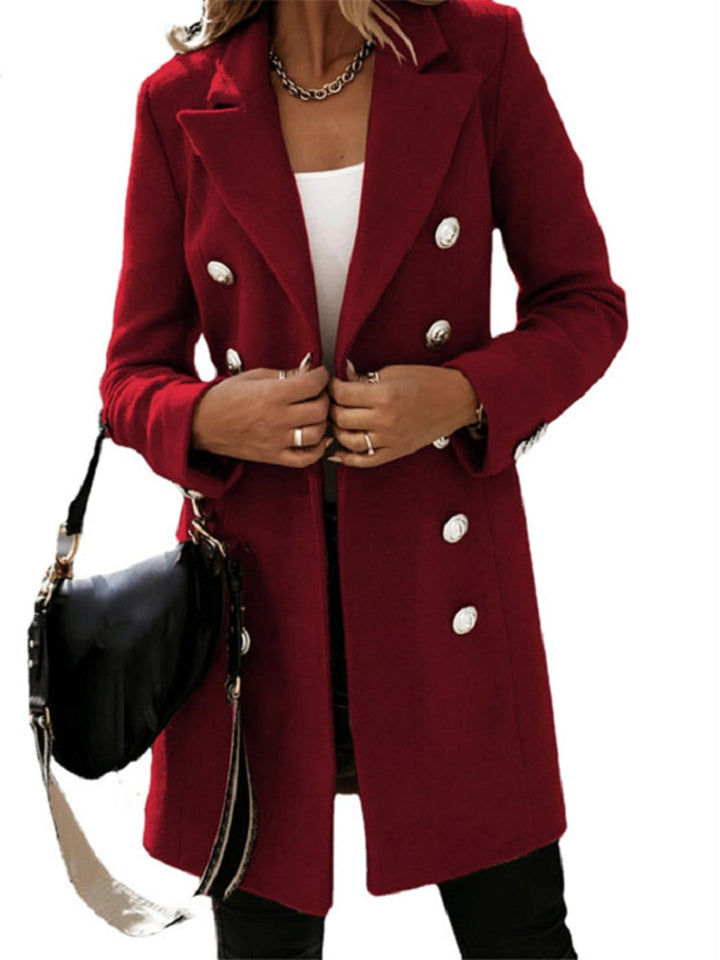 Trenchcoat voor dames, een chique en functionele lange jas, perfect voor onvoorspelbaar weer.