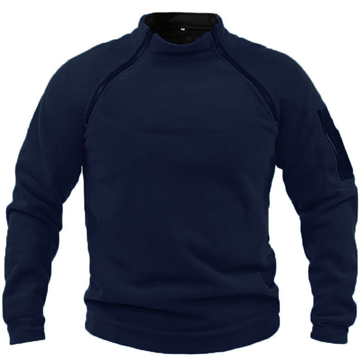 Warme heren tactische trui, robuust en comfortabel. Functionele outdoor kleding, ook beschikbaar in grote maten.