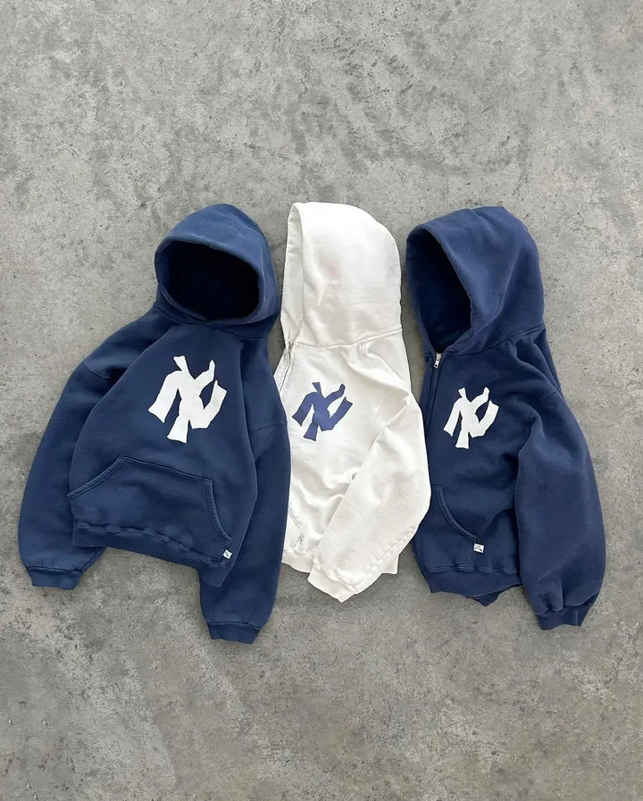 Unisex casual hoodie met comfortabele pasvorm, ideaal voor dagelijks gebruik en een relaxte stijl.