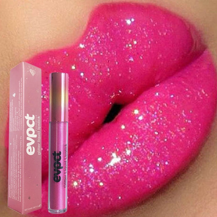 Dames diamanten lippenstift: waterproof, extra glanzend en langhoudend voor sprankelende lippen.