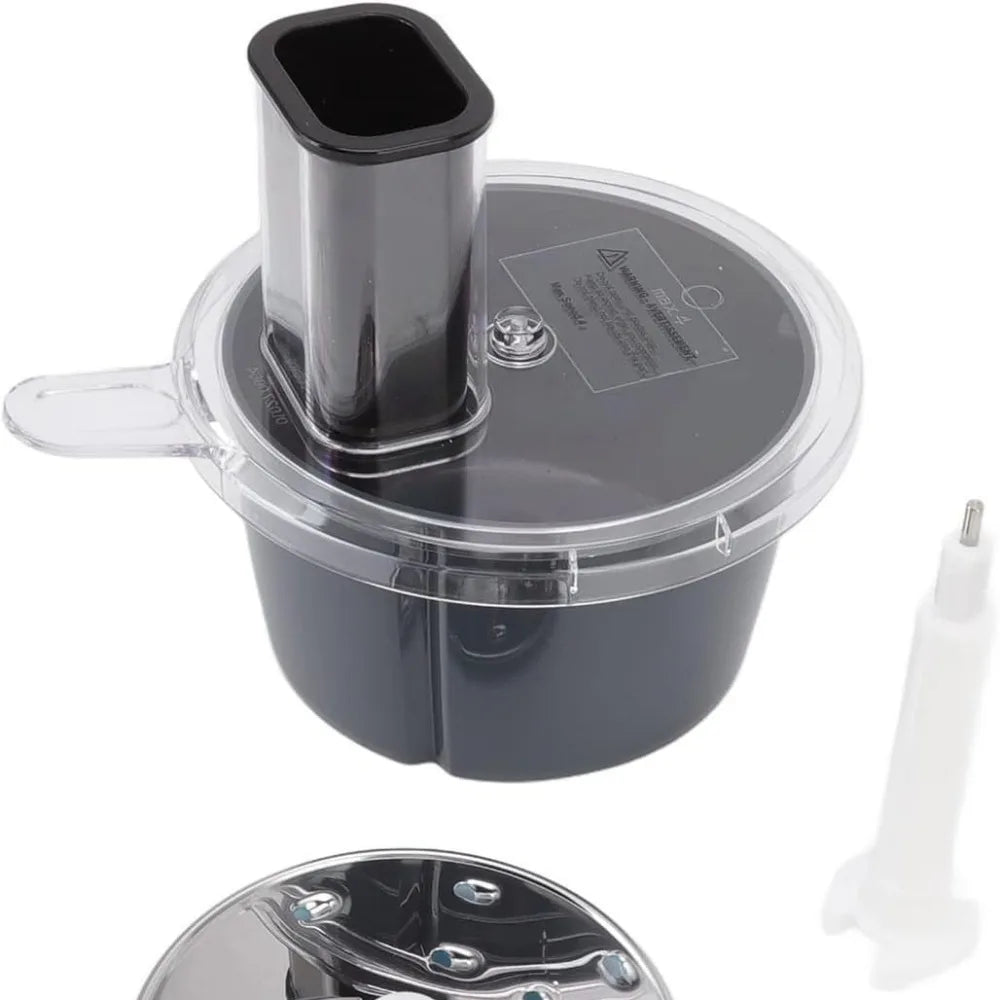 MixWerk groentesnijder en hakselaar voor Thermomix TM5/TM6, maakt snel koken en maaltijdvoorbereiding makkelijk.