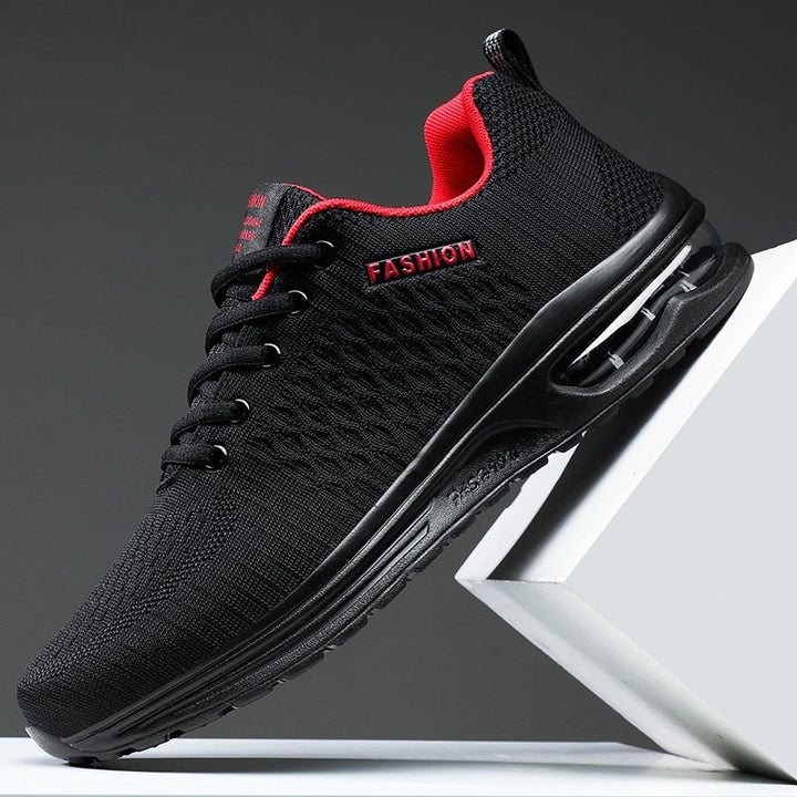 AnnesShoes dames orthopedische sneakers, zwart, voor pijnvrije voeten en optimale voetondersteuning.