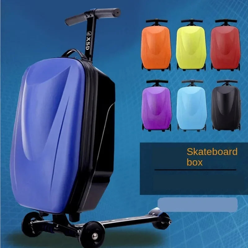 Kind op Step-Kinderkoffer Oslo, plezierige reisbagage en trolley voor jeugdige vakanties.