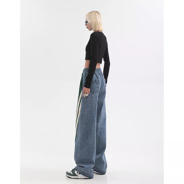 Trendy dameskleding: Lina joggingbroek met hoge taille, stijlvol en comfortabel voor elke dag.