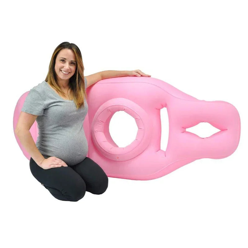Zwangerschapskussen & yogamat: ideaal voor prenatale yoga, meditatie en ontspanning tijdens de zwangerschap.