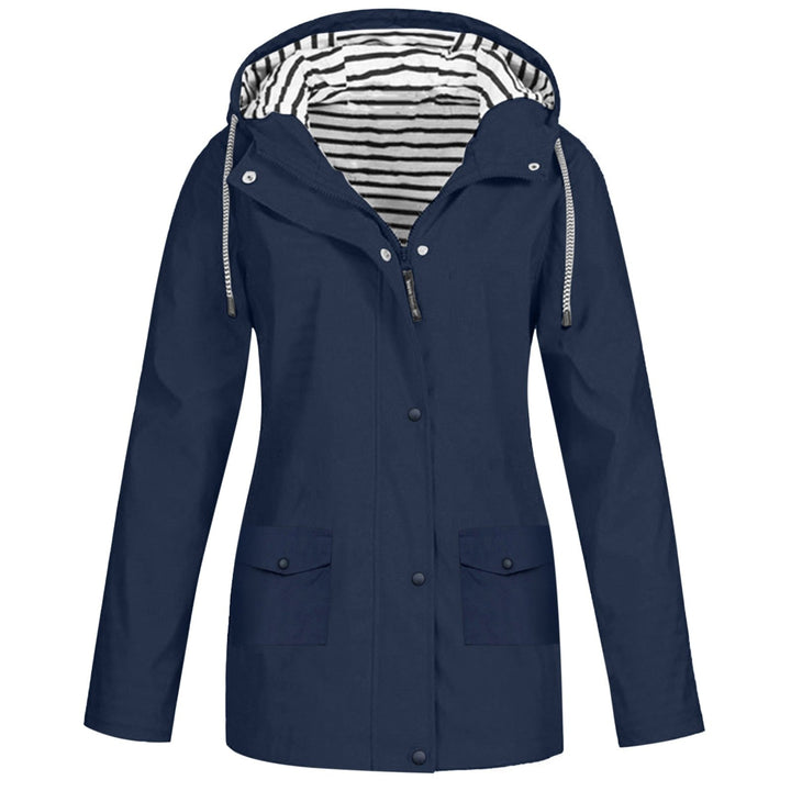 Gele waterdichte dames outdoor jas, KarieJacket model. Winddicht en comfortabel voor elk sportief avontuur.