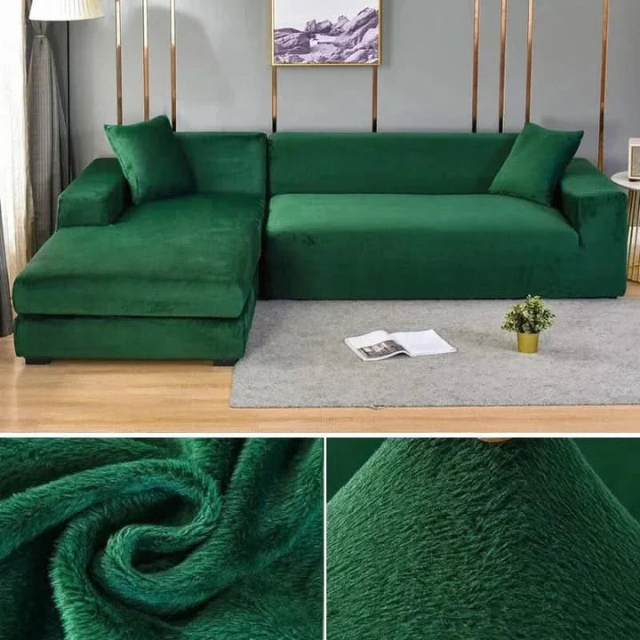 Luxe velours elastische bankhoes, vernieuwt uw woonkamer interieur direct.