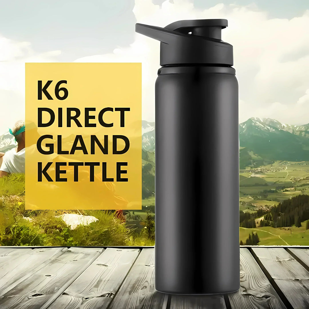 Lekdichte RVS drinkfles 500ml, ideaal voor sport, outdoor en dagelijks duurzaam gebruik.