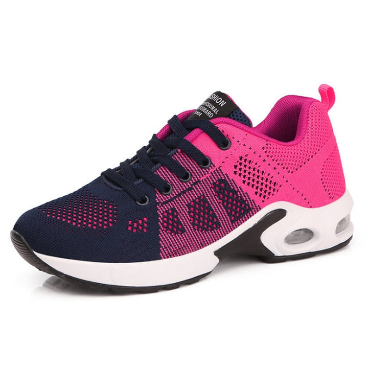 Lichtgewicht dames hardloopschoenen: ademend, comfortabel en prestatiegericht voor sport en fitness.