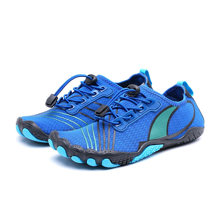 Ademende Naiya barefoot waterschoenen; onmisbaar voor outdoor waterplezier en comfort, snel droog.