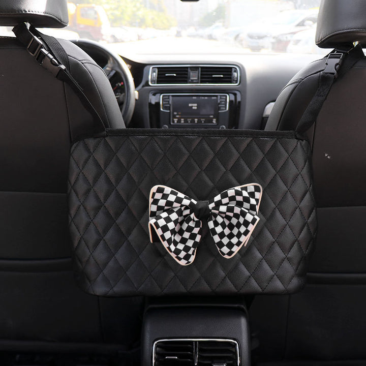 Opbergtas voor auto interieur, eenvoudig te installeren. Voorkomt rommel en verhoogt rijcomfort.