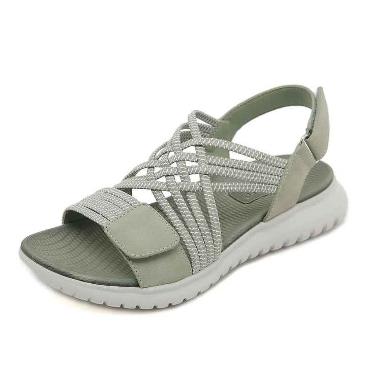 Comfortabele dames sandalen met dempende zool en ergonomische voetondersteuning. Perfect voor dagelijks gebruik.