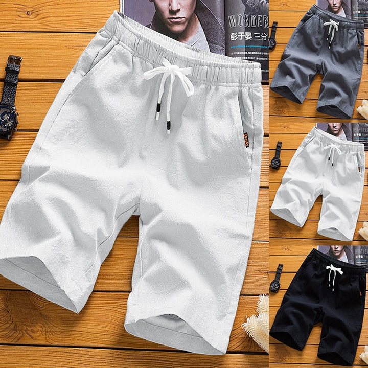 Luchtige heren zomer bermuda short, comfortabel en stijlvol, ideaal voor casual dagelijks gebruik.