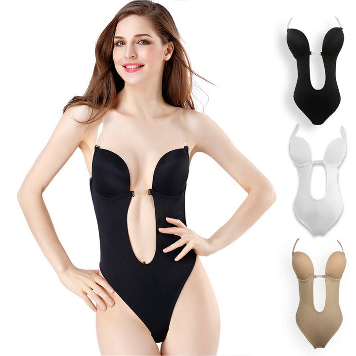Comfortabele onderkleding: backless dames BH shaper voor een gladde, naadloze look.