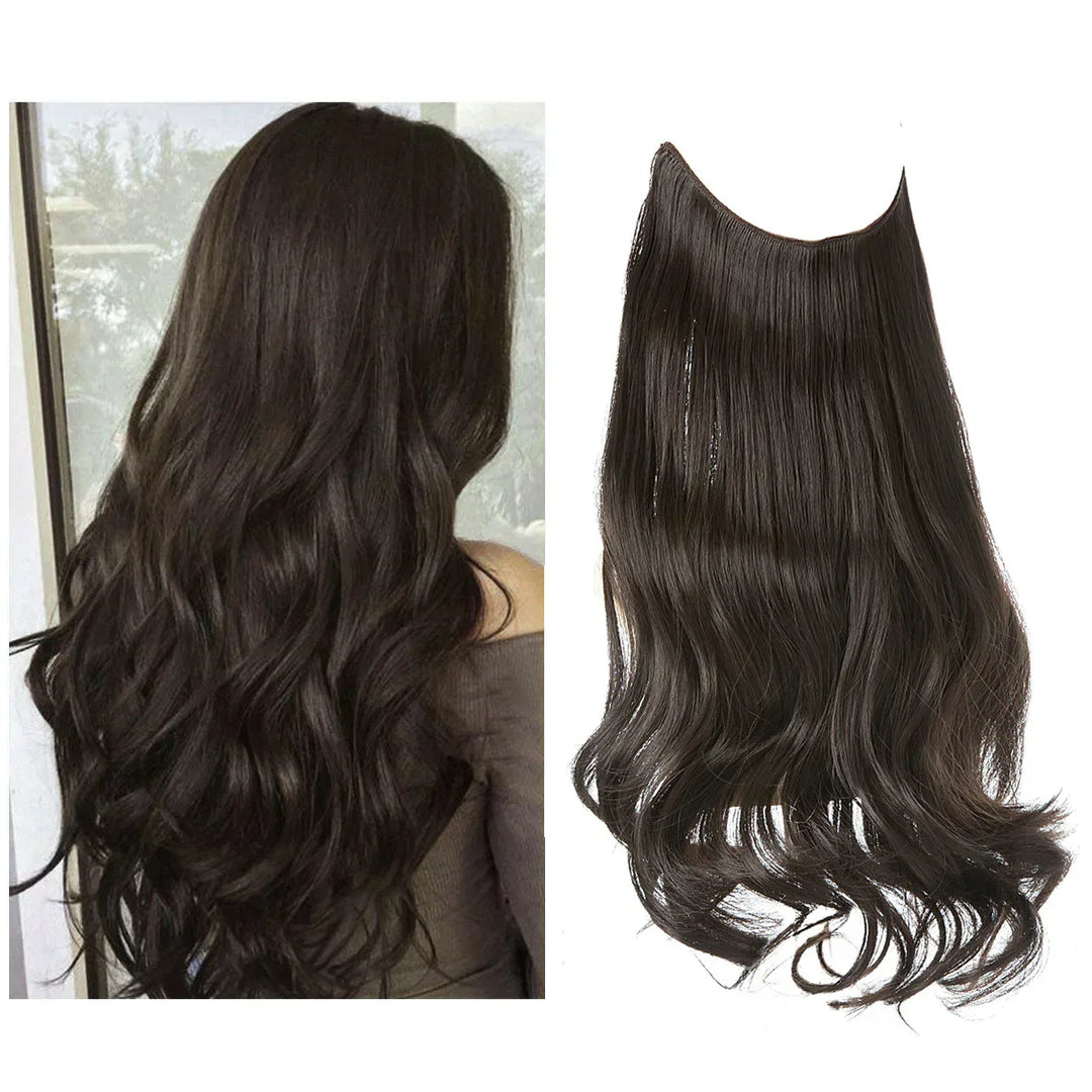 Haar extensions set, ideaal voor een snelle haarmode upgrade en lange haar. SANDSBERGORIGINALS.