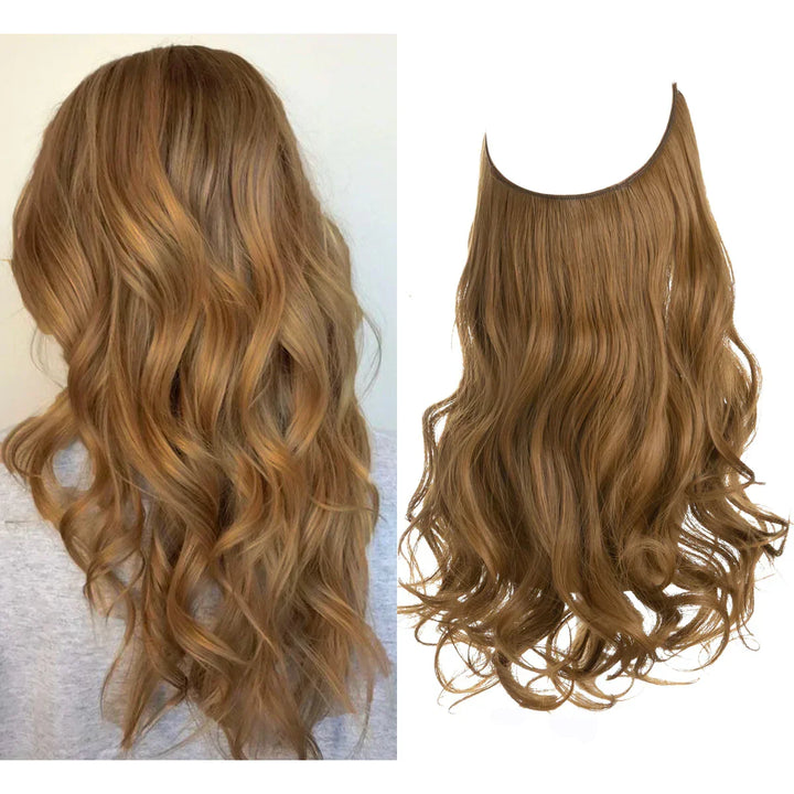 Blonde haar extensions, ideaal voor extra lengte en stralend volume voor dames haar.