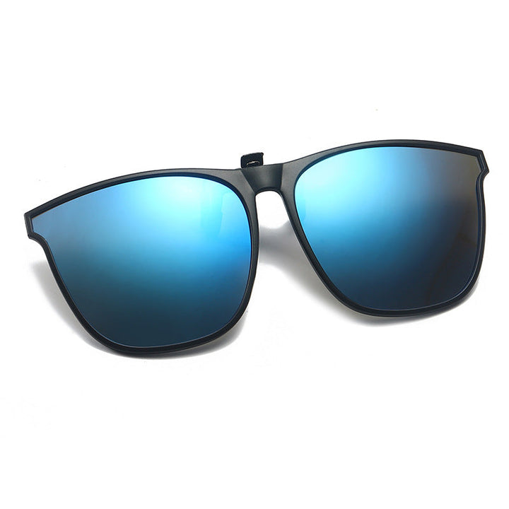 Praktische brilaccessoire: unisex gepolariseerde clip-on zonnebril voor comfortabel zicht.