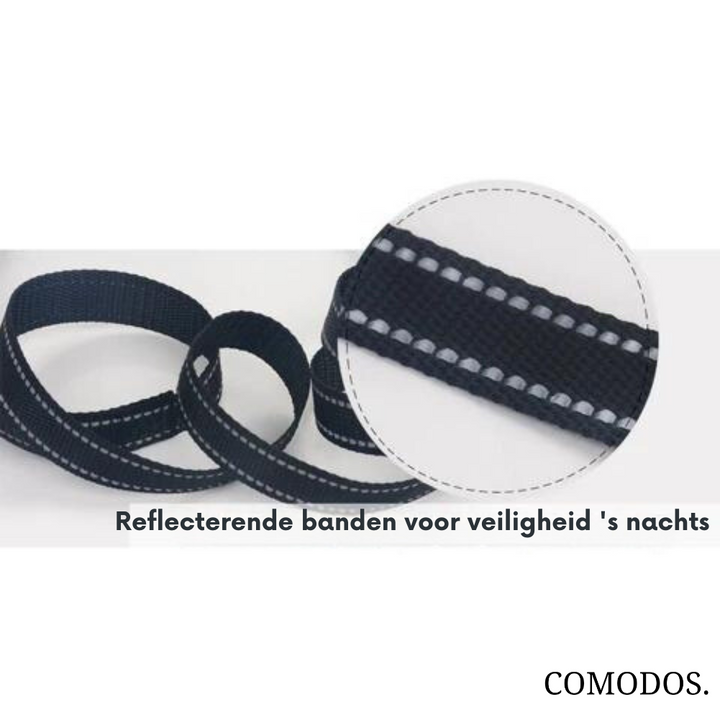 Harnasjack voor honden, waterdicht en warm, houdt huisdier droog en beschermd.