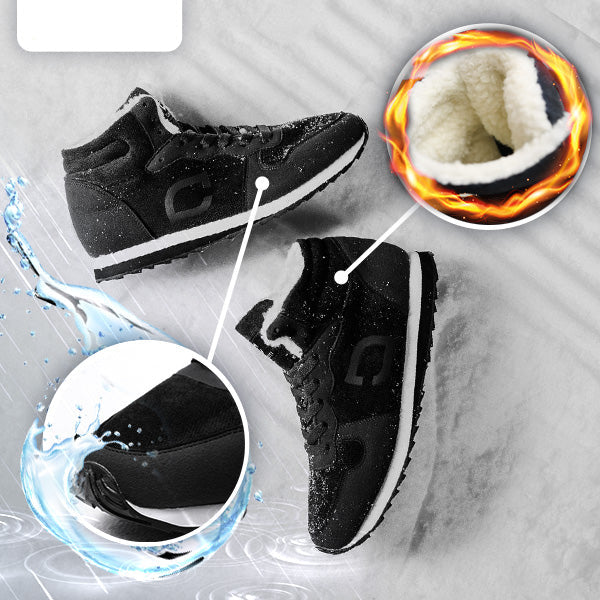 Waterafstotende winterschoenen Ruben voor heren, gevoerd en antislip voor koude dagen.