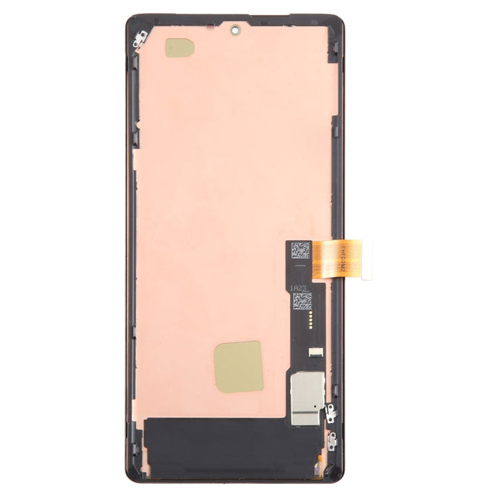 DIY reparatieset: Google Pixel 7 Pro OLED touchscreen met frame en gereedschap voor snelle telefoonscherm fix.