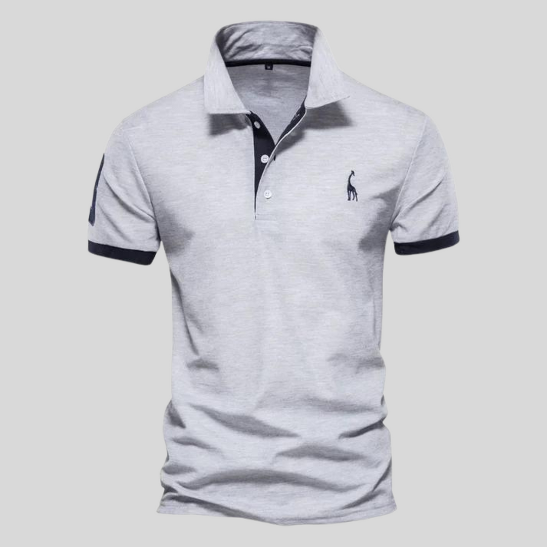 Casual heren bovenkleding: slim fit polo in frisse kleur, uitermate geschikt voor de zomer.