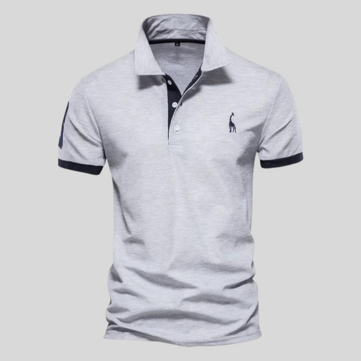 Casual heren bovenkleding: slim fit polo in frisse kleur, uitermate geschikt voor de zomer.