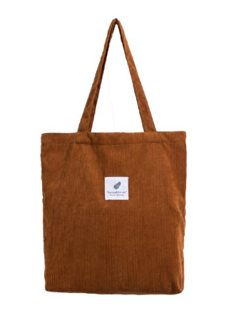 Dames casual corduroy tas, perfect voor dagelijks gemak en een trendy look.