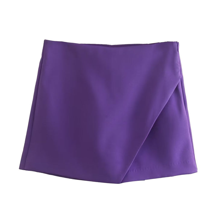 Stijlvol Dames Zofie broekrokje. Asymmetrisch, comfortabel en veelzijdig voor dames.