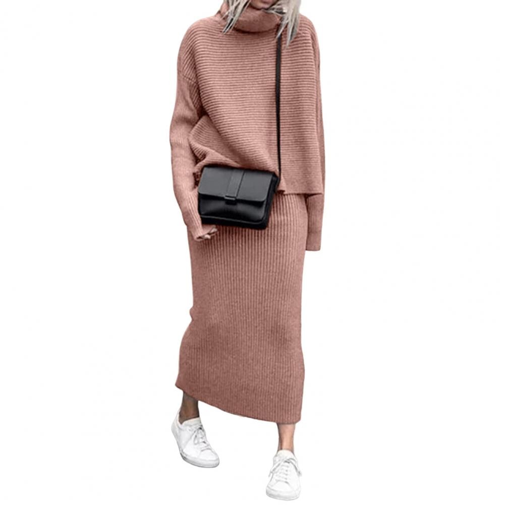 Gebreide dames trui uit de SanaFit set; comfortabel, modern en makkelijk te combineren.