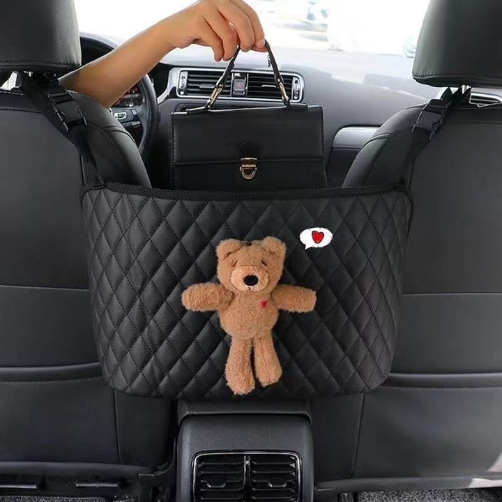 Universele autostoel organizer voor een opgeruimd auto interieur. Ideaal voor reizen en dagelijks gebruik.