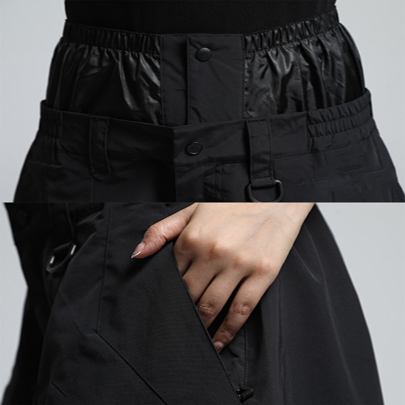 Warme skibroek voor zowel dames als heren. Deze baggy winterbroek biedt bescherming tegen kou en sneeuw.