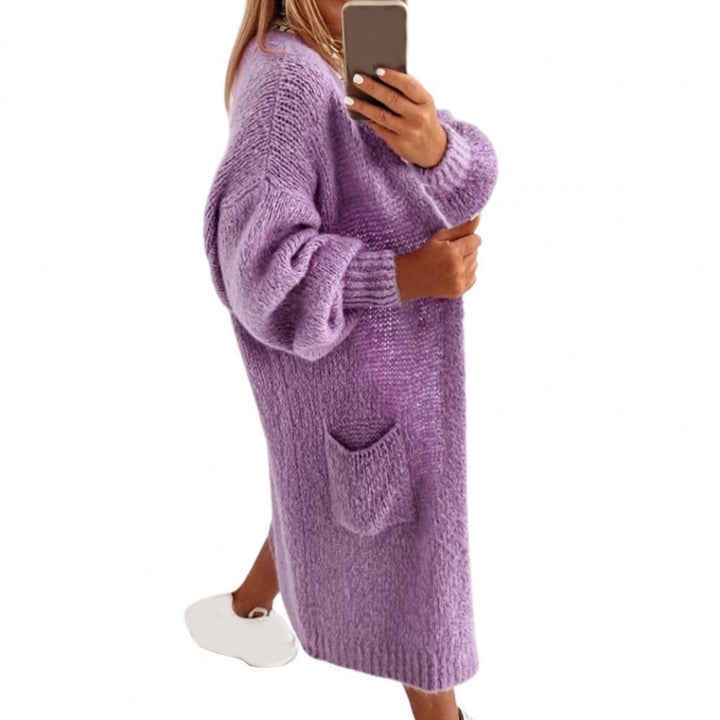 Stijlvol Nelleke damesvest, oversized en gebreid. Essentieel voor je casual herfst- en wintergarderobe.