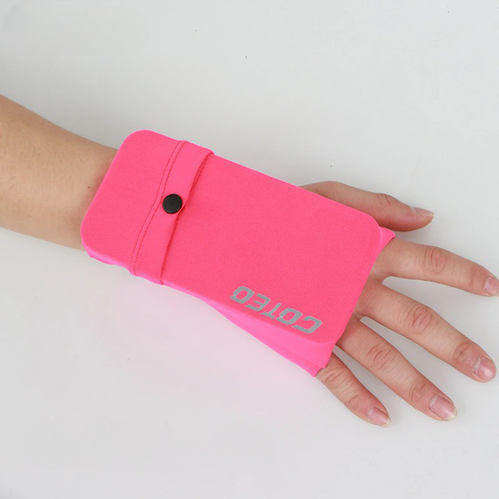 Duurzame telefoonhouder armband voor unisex gebruik, hardlopen en fitness.