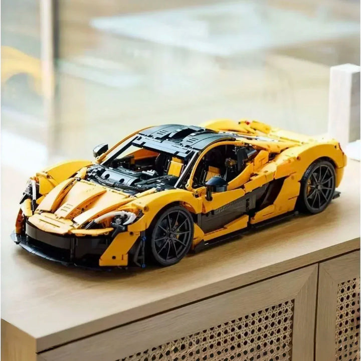 Gedetailleerde F1 racewagen modelbouwset (3893 onderdelen), perfect voor verzamelaars display.