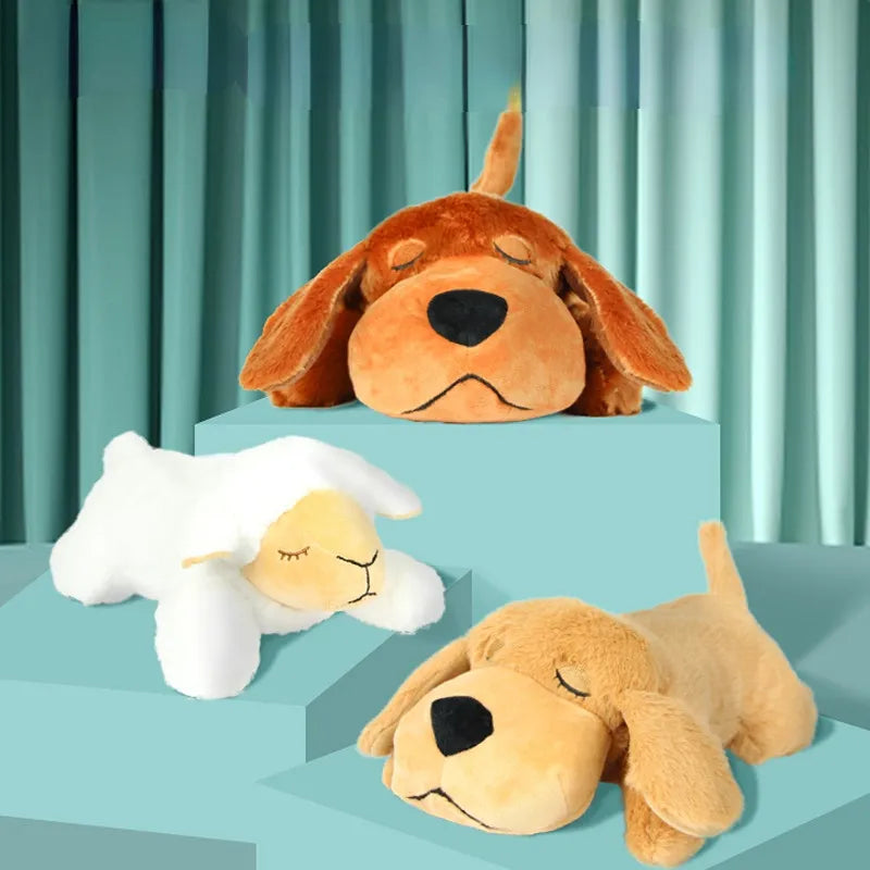 Knuffelbuddy voor honden, ideaal tegen vuurwerkangst en algemene stressverlichting.