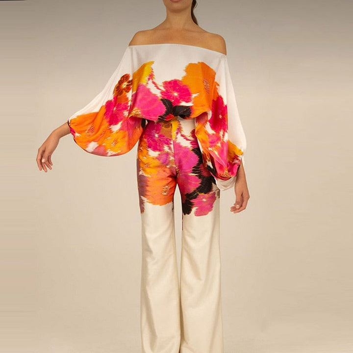 Dames Classy Cassidy satijnen outfit; comfortabel en modieus, ideaal voor zomer en feestkleding.