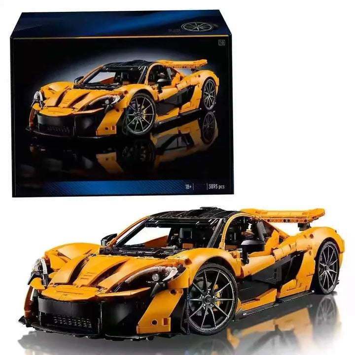 Technische Formule 1 raceauto bouwset (3893 stuks) als displaymodel voor volwassen hobbyisten.