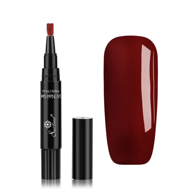 Eenvoudige UV-vrije gel nagellakpen van Glosséa voor dames; snelle, salonwaardige thuismanicure zonder gedoe.