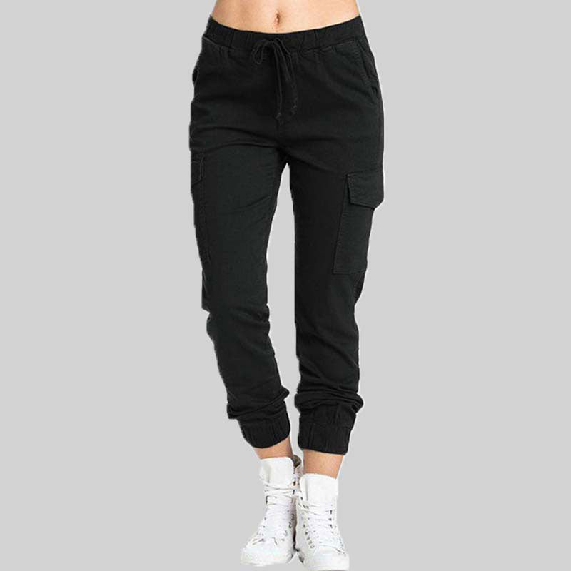 Stijlvolle en comfortabele dames cargo broek, perfect voor een dagelijkse, casual mode-uitstraling.