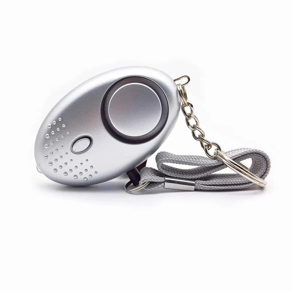 Effectief compact veiligheidsalarm, 130 dB geluid en LED-zaklamp, essentieel voor jouw persoonlijke veiligheid.