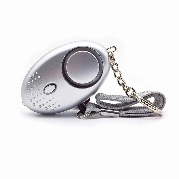 Effectief compact veiligheidsalarm, 130 dB geluid en LED-zaklamp, essentieel voor jouw persoonlijke veiligheid.