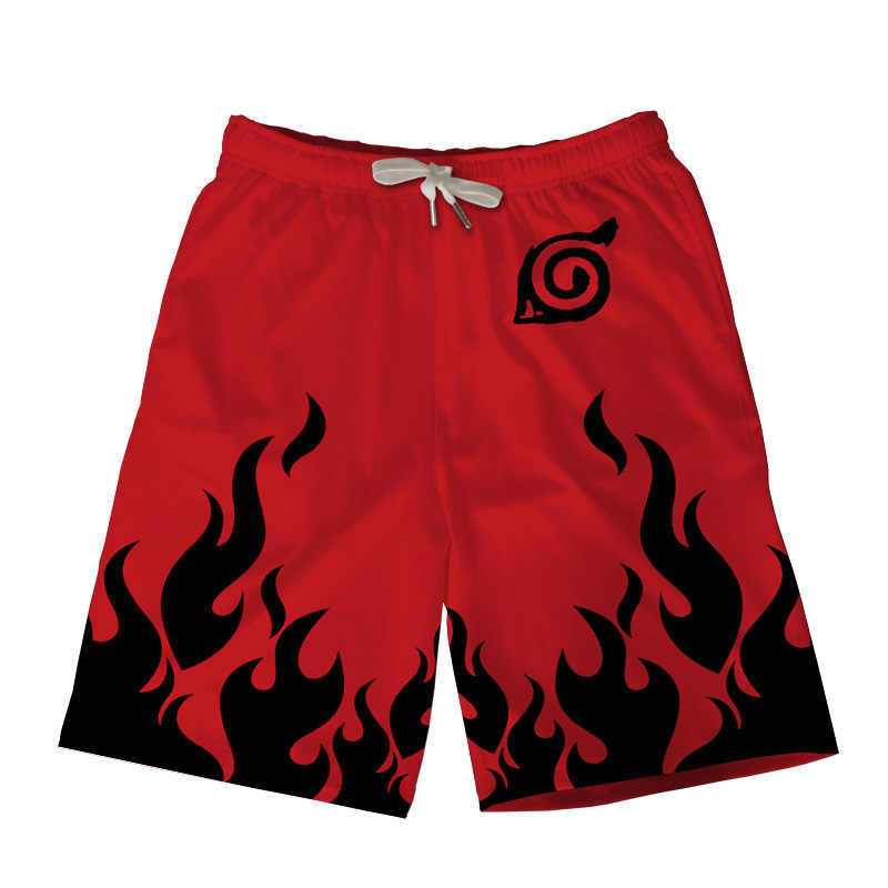 Opvallende heren zwemshort, Zahi, met vlammen en doodskoppen design. Trendy zwemkleding voor strand en zwembad.