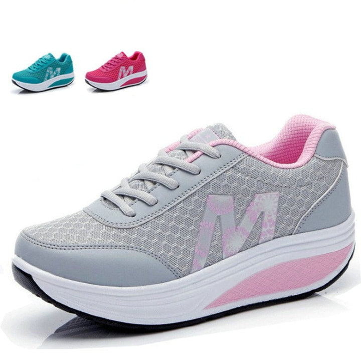 Dames Wazia™ comfortabele sneakers voor dagelijks gebruik; lichtgewicht instapschoenen voor optimaal comfort.
