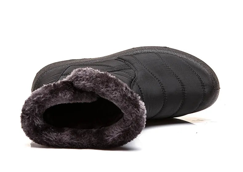 Extra warme dames winterlaarzen, waterdicht en comfortabel, perfect voor koude voeten.