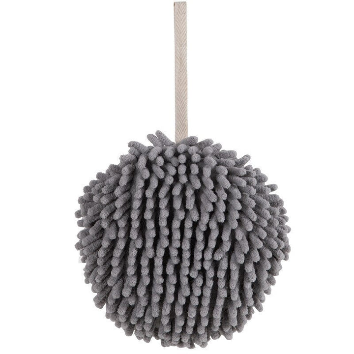 Praktische sneldrogende microvezel handbal. Decoratief en functioneel voor handen afdrogen in huis.