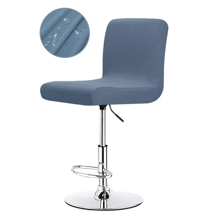 Stijlvolle stretchhoes voor barstoelen, vernieuwt de look van uw interieur.