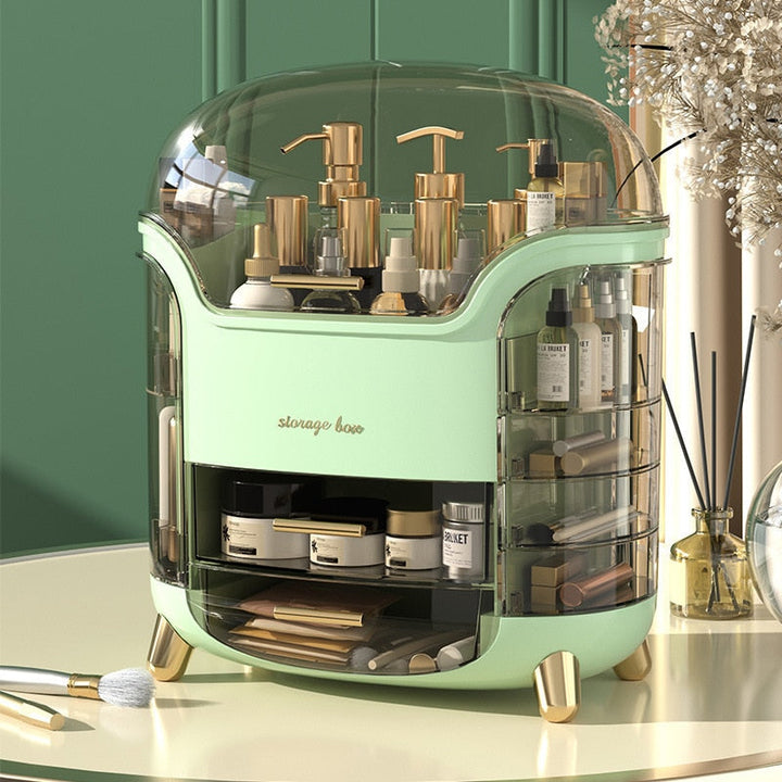 Premium make-up organizer en opberger, voor een luxe, stijlvolle en geordende beautyroutine.